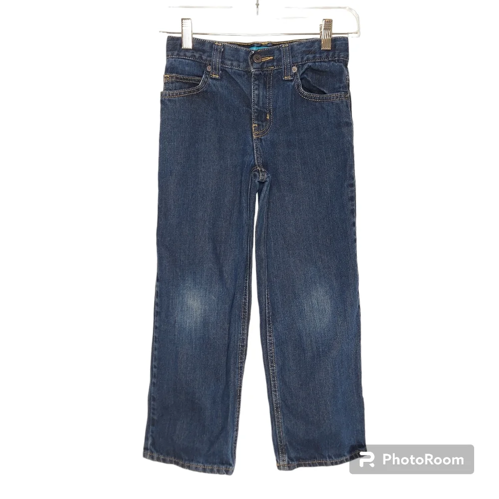 Old Navy Loose Distressed Blue Jeans